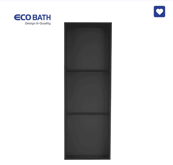 Hộc âm tường EcoBath EC9004PB mầu đen