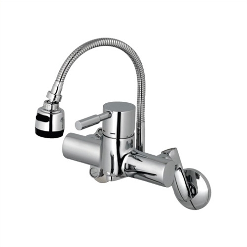 Vòi bếp nóng lạnh cắm tường Hàn Quốc ECOFA E204 ( cần mềm )