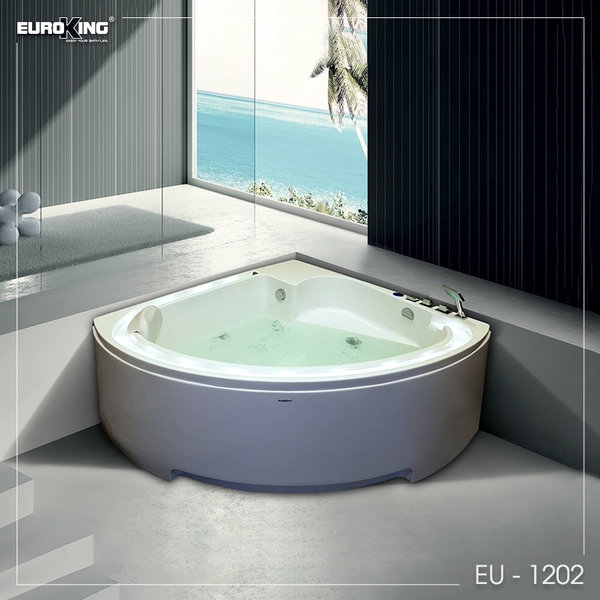 Bồn tắm góc massage EuroKing EU – 1202
