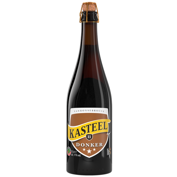 Bia Kasteel Donker 11% Bỉ – chai 750ml