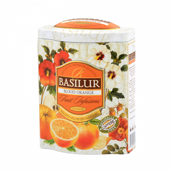 Trà Basilur Fruits Infisions Blood Orange (Hộp 100g)