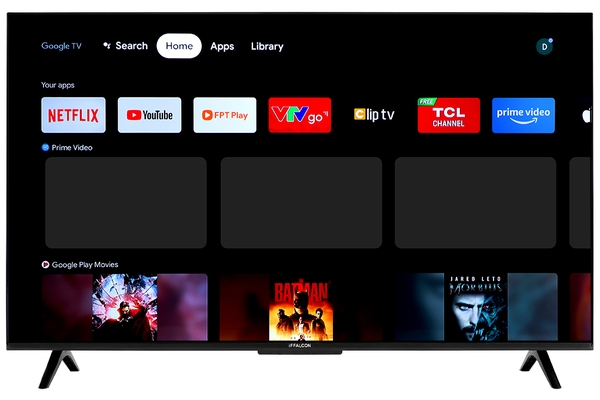 Google Tivi iFFALCON 4K 55 inch 55U62  Mới 2022