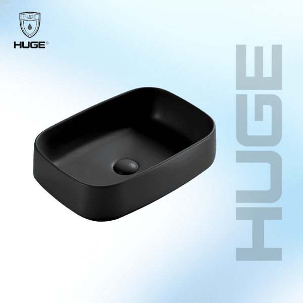 Chậu đặt bàn HUGE H-LD1500B mầu đen
