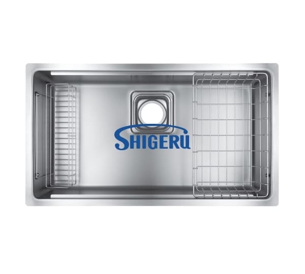 Chậu rửa bát 1 hố nhập khẩu Nhật Bản Shigeru JSM-K 2F FS