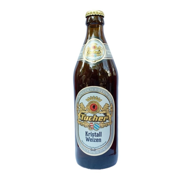 Bia Tucher Kristall Weizen 5,1% Đức – chai 500ml