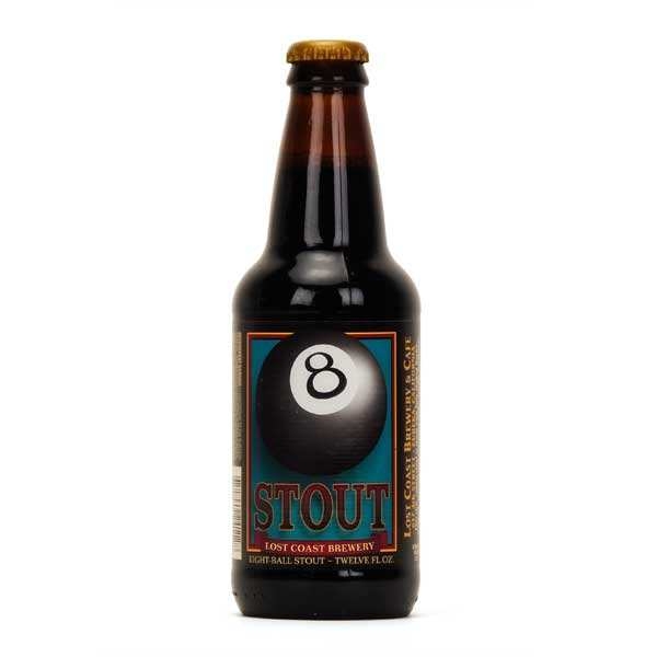 Bia Lost Coast 8 Stout 5,8% Mỹ – chai 330ml