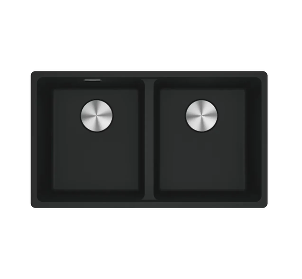 CHẬU RỬA ĐÁ 2 HỐ FRANKE MRG 620-35-35 MATTE BLACK