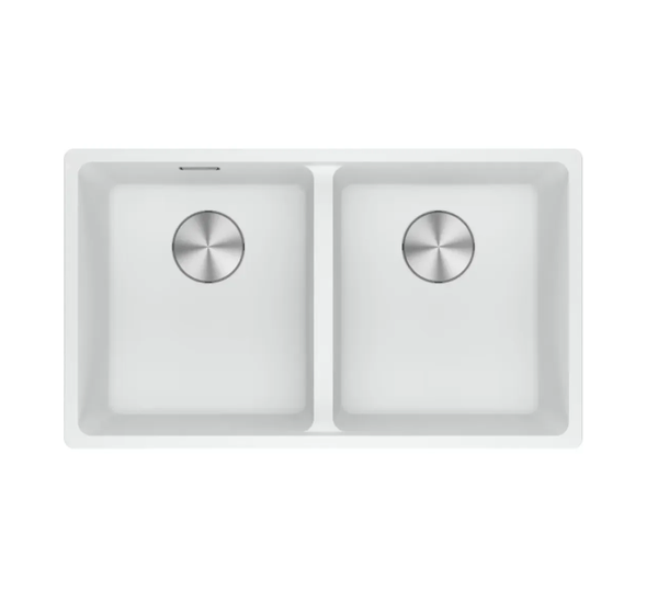 CHẬU RỬA ĐÁ 2 HỐ FRANKE MRG 620-35-35 POLAR WHITE