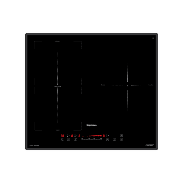 Bếp 3 lò điện từ Nagakawa UltraSlim NK3C08MB