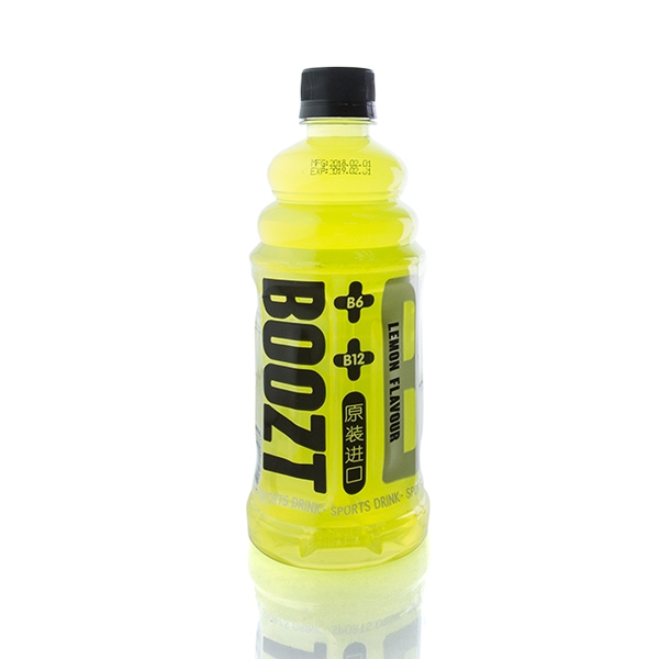Nước Boozt Isotonic Lemon – thùng 24 chai 500 ml
