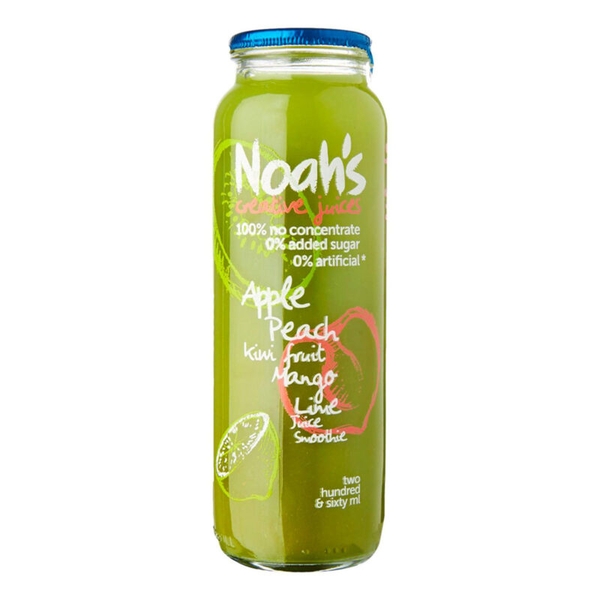 Nước ép sinh tố Noah’s vị Apple Peach chai 260ml