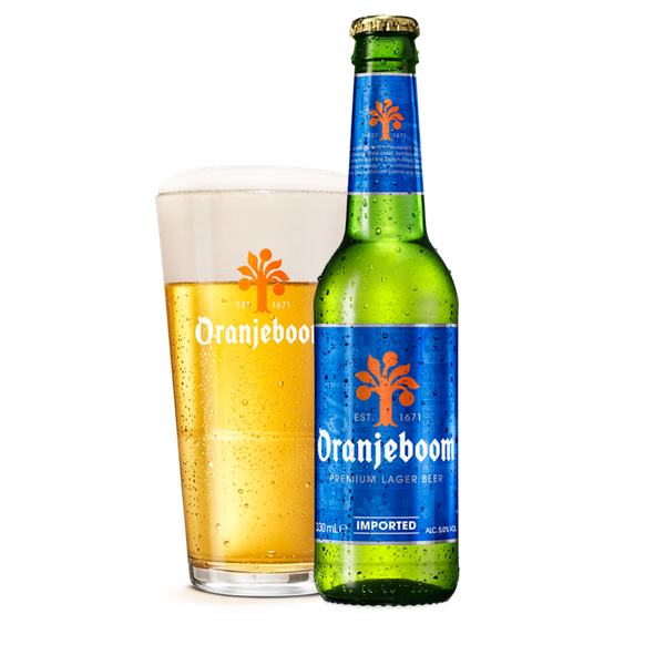 Bia Oranjeboom Premium 5% Hà Lan – thùng 24 chai 330ml