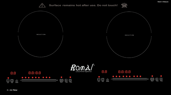 Bếp từ Romal RI-26M New