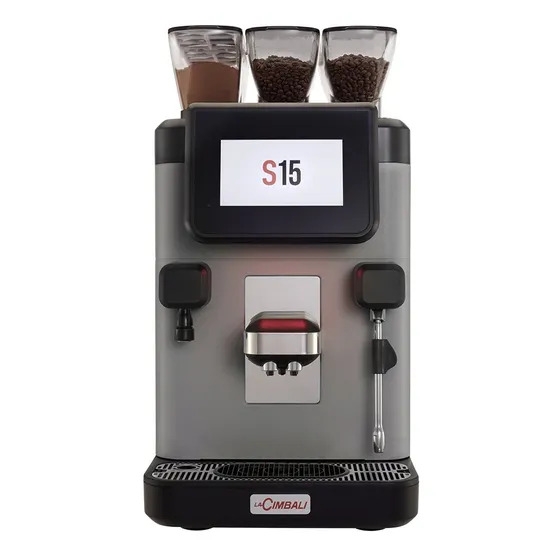 Máy pha cà phê tự động Cimbali S15 CS10 MilkPS 2 Grinder + 1 Soluble w/steam wand & manual spout