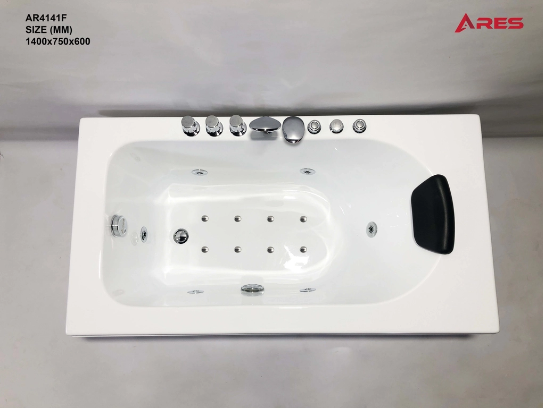 Bồn tắm massage ARES - AR4141F ( xục thuỷ lực - xục khí  )