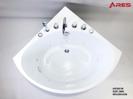Bồn tắm massage  ARES - AR3091M( xục thuỷ lực )