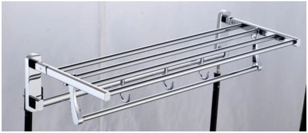 THANH VẮT KHĂN 2 TẦNG CÓ MÓC 8505