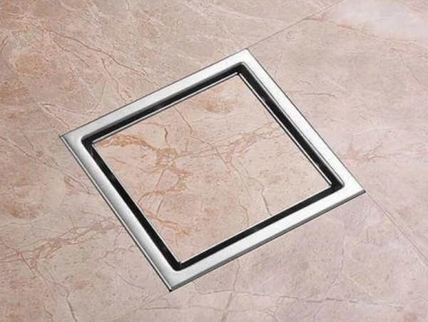 GA THOÁT SÀN ĐỒNG ĐÚC, MÀU ĐEN, CẮT GẠCH DL-8522
