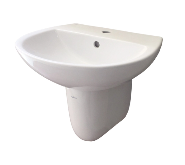 Chậu rửa + Chân Lavabo Viglacera V36