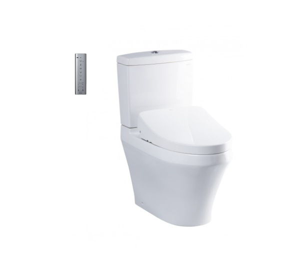 Bàn cầu TOTO, kèm nắp rửa điện tử WASHLET - CS948CDW12