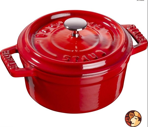 Nồi gang Staub 20cm 2.25L đỏ cherry