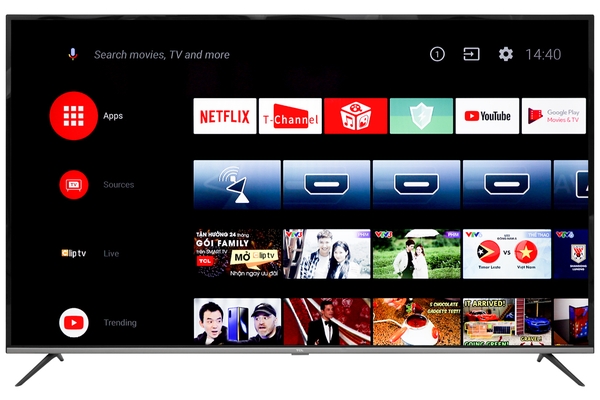 Android Tivi TCL 4K 55 inch L55P8