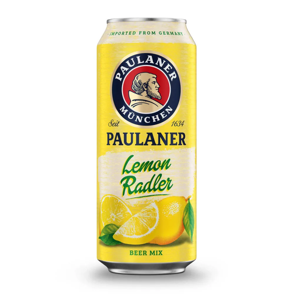 Bia Paulaner Lemon Radler 2.5% Đức – thùng 24 lon 500 ml