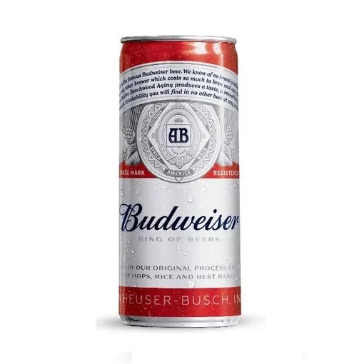 Bia Budweiser 5% Mỹ – thùng 24 lon 330ml dáng cao (liên doanh)