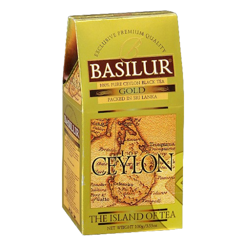 Trà Basilur Island of Tea Gold (Hộp giấy 100g)