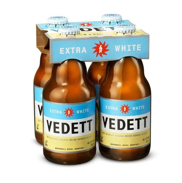 Bia Vedett Extra White 4,7% Bỉ – chai 330ml