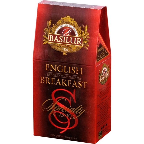 Trà Basilur Specially Classics English Breakfast (Hộp giấy 100g)