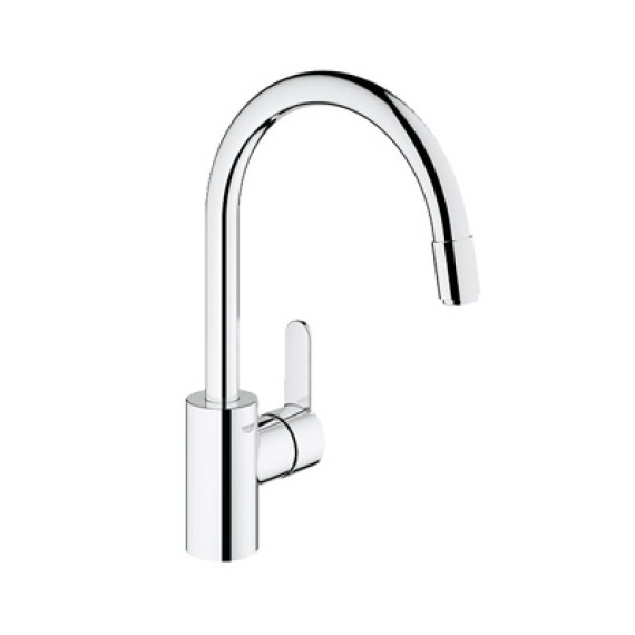 Vòi Bếp Dây Rút Nóng Lạnh Grohe 31126004 Eurostyle