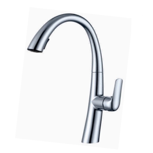 Vòi rửa bát nóng lạnh dây rút Geler GL-050