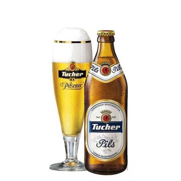 Bia Tucher Pils 5% Đức – chai 500ml