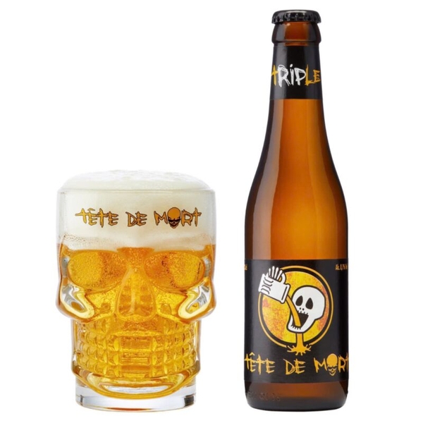 Bia Tete de Mort Triple 8.1% Bỉ – chai 330ml