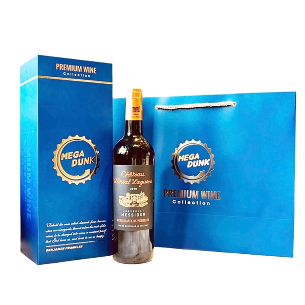 Hộp quà rượu vang Chateau Floreal Laguens Messidor – Pháp