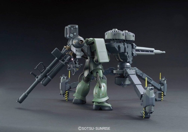 HGGT 1/144 ZAKU II+BIG GUN SET [GUNDAM THUNDERBOLT Ver.]