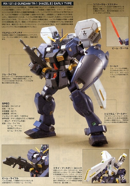HGUC 1/144 GUNDAM TR-1 [HAZEL II]