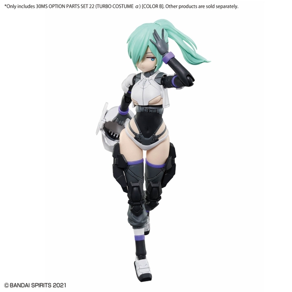 PHỤ KIỆN 30MS OPTION PARTS SET 22 (TURBO COSTUME α) [COLOR B]