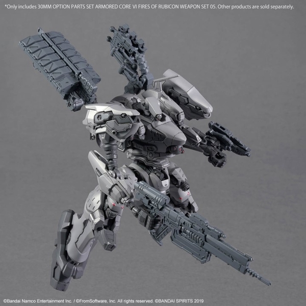 PHỤ KIỆN 30MM ARMORED CORE Ⅵ FIRES OF RUBICON WEAPON SET 05