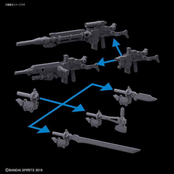PHỤ KIỆN 30MM 1/144 OPTION WEAPON 1 FOR ALTO
