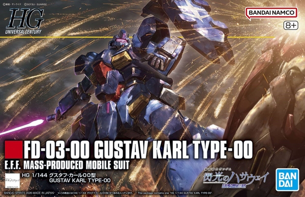 HGUC 1/144 GUSTAV KARL TYPE-00