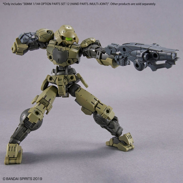 PHỤ KIỆN 30MM 1/144 OPTION PARTS SET 12 (HAND PARTS /MULTI-JOINT)