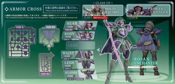 PHỤ KIỆN 30MF CLASS UP ARMOR - ROSAN ENCHANTER