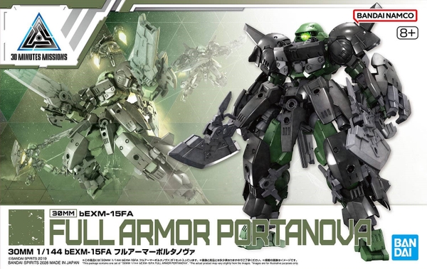 30MM 1/144 bEXM-15FA FULL ARMOR PORTANOVA