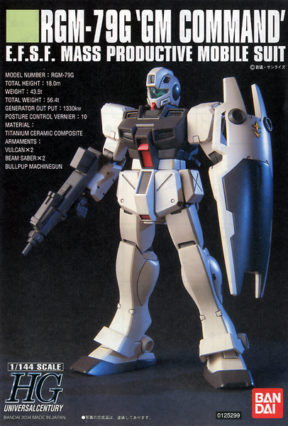 HGUC 1/144 GM COMMAND