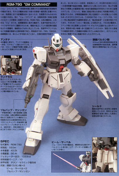 HGUC 1/144 GM COMMAND