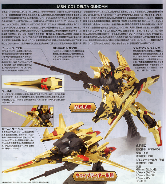 HGUC 1/144 DELTA GUNDAM