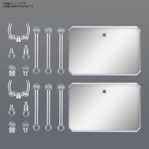 PHỤ KIỆN ACTION BASE 6 (Clear Color) Mirror Sticker Set