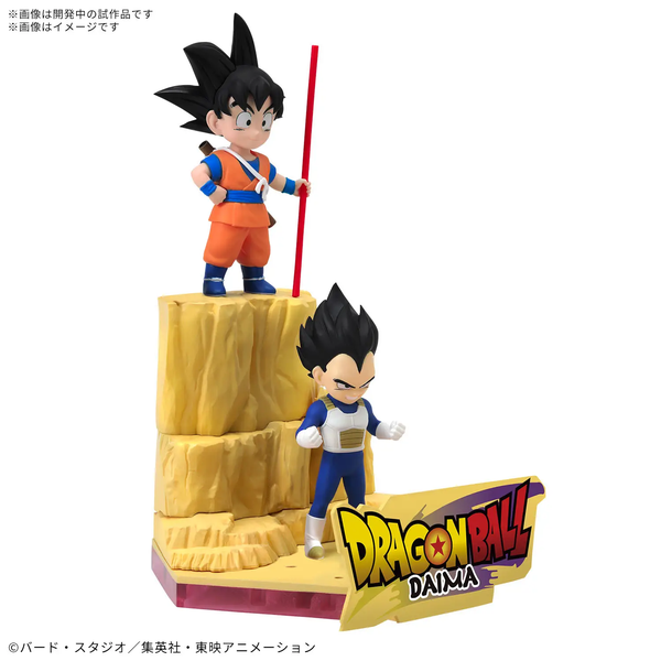 MÔ HÌNH DRAGON BALL DAIMA SON GOKU (Mini) & VEGETA (Mini)